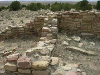 Ancient ruins at Ditter Site